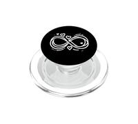 Amour Infini Cœur Symbole Infini Couple Relation PopSockets PopGrip pour MagSafe