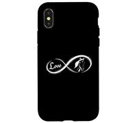 Amour Infini pour Les Chevaux Coque pour iPhone X/XS