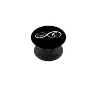 Amour Infini pour Les Chevaux PopSockets PopGrip Adhésif