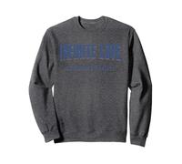 Amour Infini Réalité Alternative Humour Cosmique Philosophie Sweatshirt