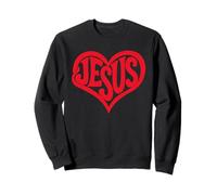 Amour infinitif Jésus Christ Religion Religion Chrétienne Cadeau de Foi Sweatshirt