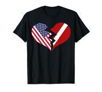 Amour International « Broken Heart » aux États-Unis et en Lettonie T-Shirt