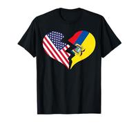 Amour International des États-Unis et de l'Équateur Broken Heart T-Shirt