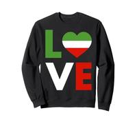 Amour Iran Drapeau Persan Patriotique Coeur Iran Amant Iran Love Sweatshirt