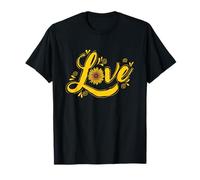 Amour Jardin Plante Nature Tournesol T-Shirt