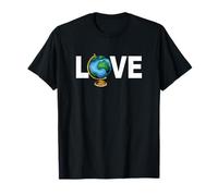 Amour la Terre - Géographie - Géographie Globe terrestre T-Shirt