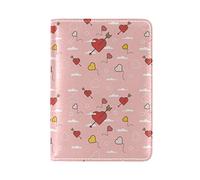 Amour Libre Détenteur d'un Passeport Titulaire Etui en Cuir Véritable Couverture de Passeport pour Voyage Hommes Femmes