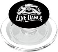 Amour Line Dance Main Cœur Danse Country PopSockets PopGrip pour MagSafe