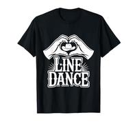 Amour Line Dance Main Cœur Danse Country T-Shirt
