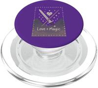 Amour + Magie dans Les Nuages et Les Runes PopSockets PopGrip pour MagSafe