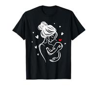 Amour Maman bébé câlin cœur idée Cadeau Naissance Enfant T-Shirt