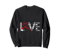 Amour - Médecins, infirmières, médecins, Cadeau d'urgence de Saint-Valentin Sweatshirt