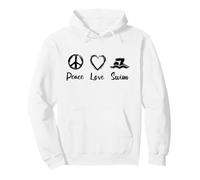 Amour Natation Routine Entraîneur 'équipe de Natation Sweat à Capuche