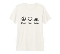 Amour Natation Routine Entraîneur 'équipe de Natation T-Shirt Haut de Gamme