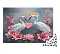Amour Oiseaux Romance Puzzle 1000 Pièces Educa Jouet Divertissement Créatif De l'art De La Décoration Animaux Jeu Éducatif Challenge Toy Adultes & Enfants des 14 Ans 52x38cm/1000pcs