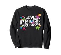 Amour, Paix, liberté Sweatshirt