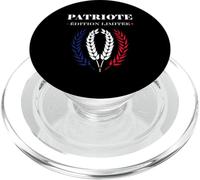 Amour Patrie Drapeau français Patriotisme France Patriote PopSockets PopGrip pour MagSafe