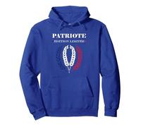 Amour Patrie Drapeau français Patriotisme France Patriote Sweat à Capuche