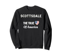 Amour Patriotique, Scottsdale, États-Unis, Le véritable cœur de l'Amérique Sweatshirt
