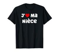 Amour petite nièce humour J'aime ma nièce T-Shirt