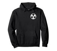 Amour Radiation Signe Radioactif Symbole Nu ire Pocket Sweat à Capuche