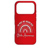 Amour, Respect, Courage, solidarité en mai Sensibilisation à l'AVC Coque pour iPhone 17 Pro