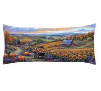 Amour Taie de Traversin 30 x 90 cm Blanc Taie Oreiller Protege Oreiller Corps, Coussin de Grossesse et Maternité XXL, Dormeur Latéral Lit Décoration, pour taies d'oreiller d'été Kl-1