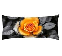 Amour Taie de Traversin 30 x 90 cm Blanc Taie Oreiller Protege Oreiller Corps, Coussin de Grossesse et Maternité XXL, Dormeur Latéral Lit Décoration, pour taies d'oreiller d'été Kl-1