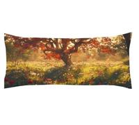 Amour Taie de Traversin 30 x 90 cm Blanc Taie Oreiller Protege Oreiller Corps, Coussin de Grossesse et Maternité XXL, Dormeur Latéral Lit Décoration, pour taies d'oreiller d'été Kl-1