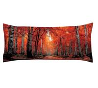 Amour Taie de Traversin 30 x 90 cm Blanc Taie Oreiller Protege Oreiller Corps, Coussin de Grossesse et Maternité XXL, Dormeur Latéral Lit Décoration, pour taies d'oreiller d'été Kl-1