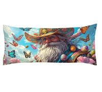 Amour Taie de Traversin 30 x 90 cm Blanc Taie Oreiller Protege Oreiller Corps, Coussin de Grossesse et Maternité XXL, Dormeur Latéral Lit Décoration, pour taies d'oreiller d'été Kl-1