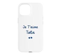 Amour Tante Super Enfant Je t'aime Tata Coque pour iPhone 15