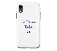Amour Tante Super Enfant Je t'aime Tata Coque pour iPhone XR