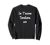 Amour Tonton Enfant Je t'aime Mon Tonton Sweatshirt