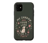 Amoureuse de Chiens drôle, Mon Ombre a Quatre Pattes et Une Queue Coque pour iPhone 11