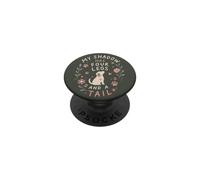 Amoureuse de Chiens drôle, Mon Ombre a Quatre Pattes et Une Queue PopSockets PopGrip Adhésif