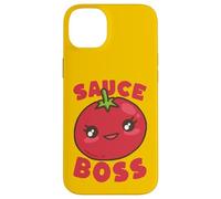 Amoureux Amateur de Cuisine aux tomates Sauce Boss Coque pour iPhone 14 Plus