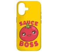 Amoureux Amateur de Cuisine aux tomates Sauce Boss Coque pour iPhone 17