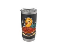 Amoureux amateur de pâtes à spaghetti Dodo Gobelet isotherme en acier inoxydable double paroi