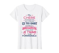 Amoureux Amour Couple Ma Chérie Je t'aime Tu ES Formidable T-Shirt