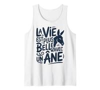 Amoureux Âne Homme Femme Motif Mignon Vie Belle avec Ânes Débardeur