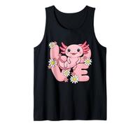 Amoureux d'animaux Aquatiques drôles et Mignons Axolotl Amour Heureux amphibien Débardeur