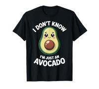Amoureux d'avocat Funny I Don't Know I'm Just an Avocado Cute T-Shirt
