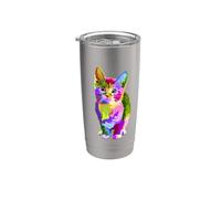 AMOUREUX DE CHATONS MIGNONS | COLLECTION CRÉATIVE AMOUR DE Gobelet isotherme en acier inoxydable double paroi