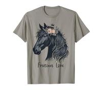 Amoureux de chevaux frison majestueux équitation frison T-Shirt
