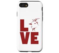 Amoureux de chèvre, Fermier et Animal de Ferme Maman et Papa Coque pour iPhone SE (2020) / 7/8