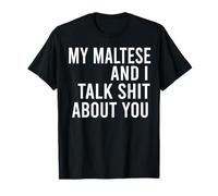 Amoureux de chiens maltais drôles, ma maman maltaise et moi, un chiot cool T-Shirt