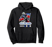 Amoureux de Football haïtien haïtien Ayiti Pride Heritage Sweat à Capuche