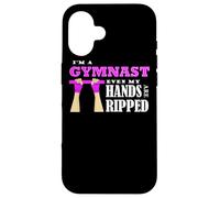 Amoureux de Gymnastique, I'm a Gymnast Even My Hands are teared Coque pour iPhone 16