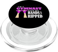 Amoureux de Gymnastique, I'm a Gymnast Even My Hands are teared PopSockets PopGrip pour MagSafe